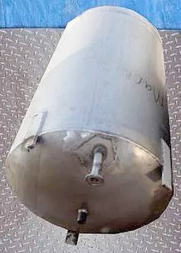 40 gallon Stainless Steel Concentrated Heater Vertical Tank, 1" diameter S-line, 1-1/2" & 3" diameter Port - Image 7