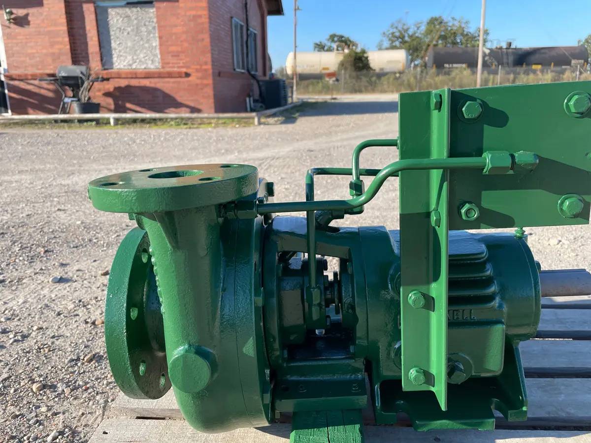 200 GPM Cornell #2CBS-F5K, Centrifugal Pump, 1800 RPM, 4" suction, 2" discharge, 0.31" solids handling, 1998 - Image 8