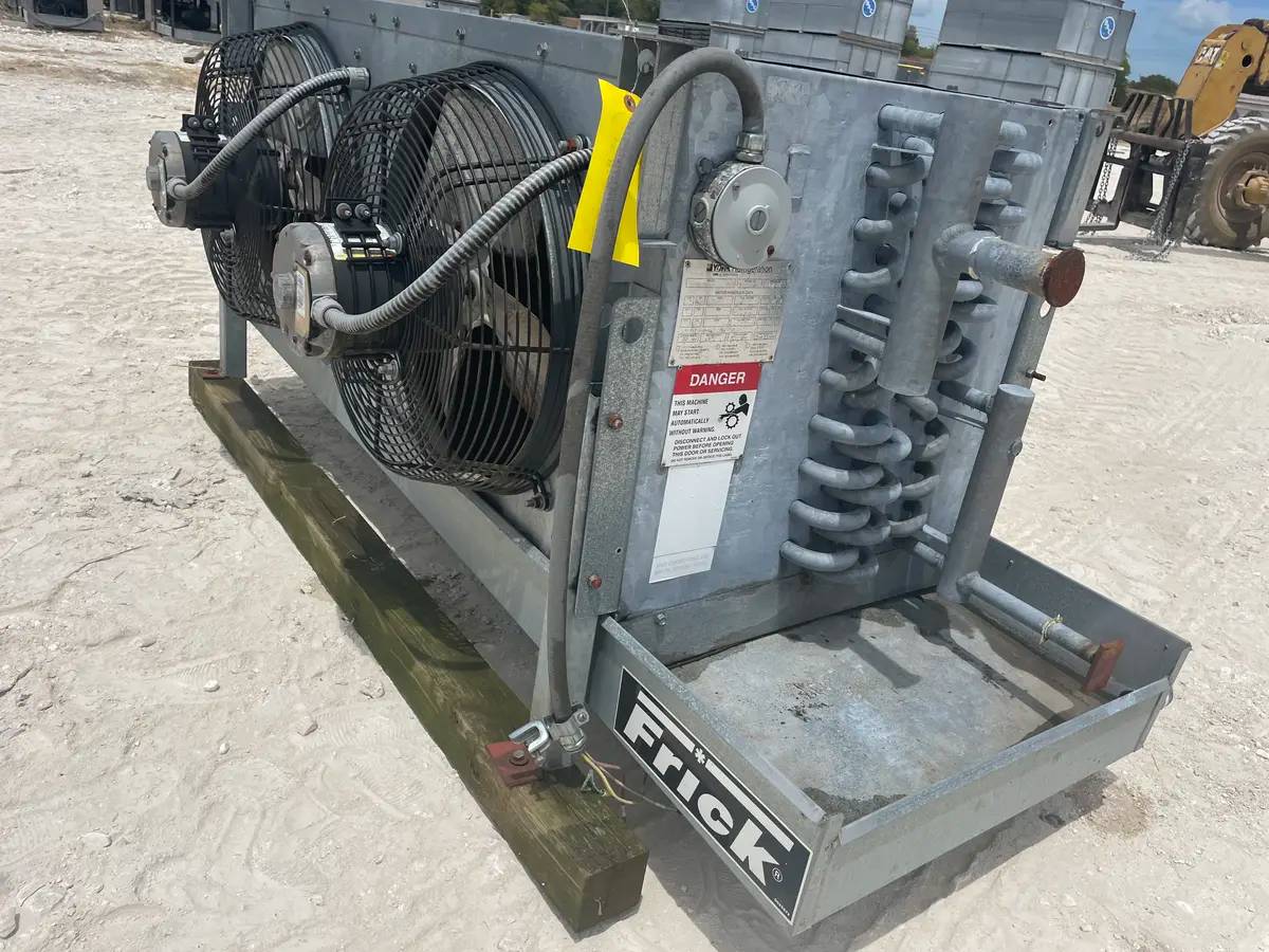 2 Fans, Frick SCS-263SH-RH3, Ammonia Evaporator Coil - 5 TR, Low/Medium Temperature, 0.33 HP, 6248 CFM, 600 - Image 5