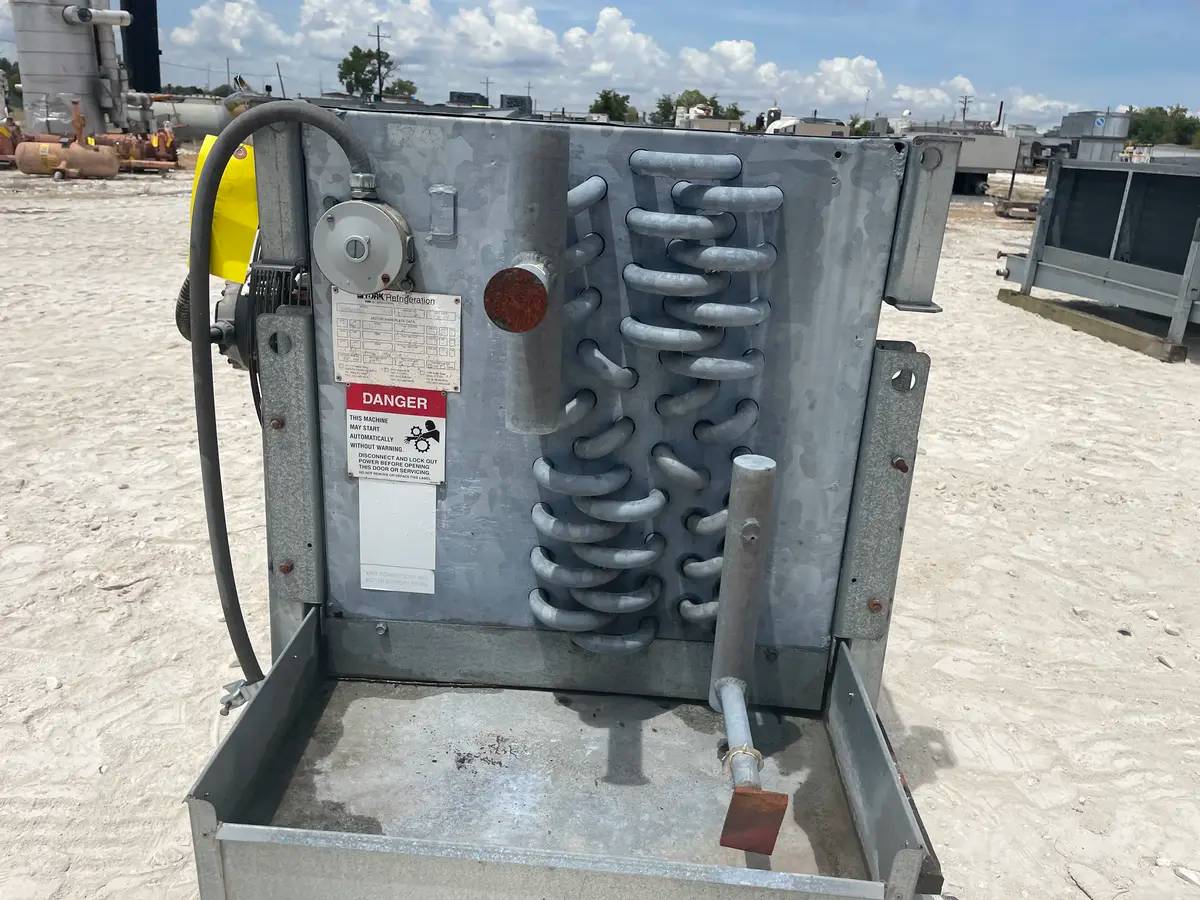 2 Fans, Frick SCS-263SH-RH3, Ammonia Evaporator Coil - 5 TR, Low/Medium Temperature, 0.33 HP, 6248 CFM, 600 - Image 6