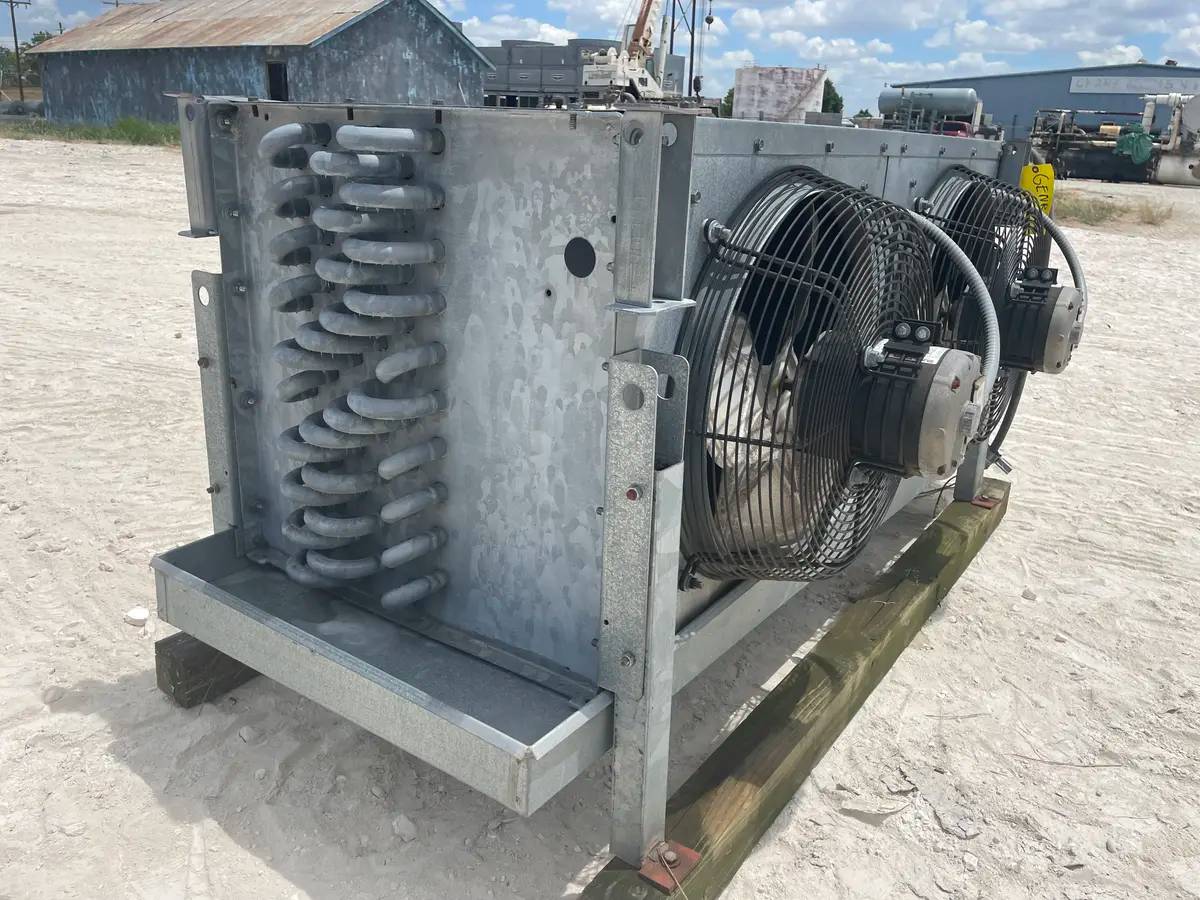 2 Fans, Frick SCS-263SH-RH3, Ammonia Evaporator Coil - 5 TR, Low/Medium Temperature, 0.33 HP, 6248 CFM, 600 - Image 10