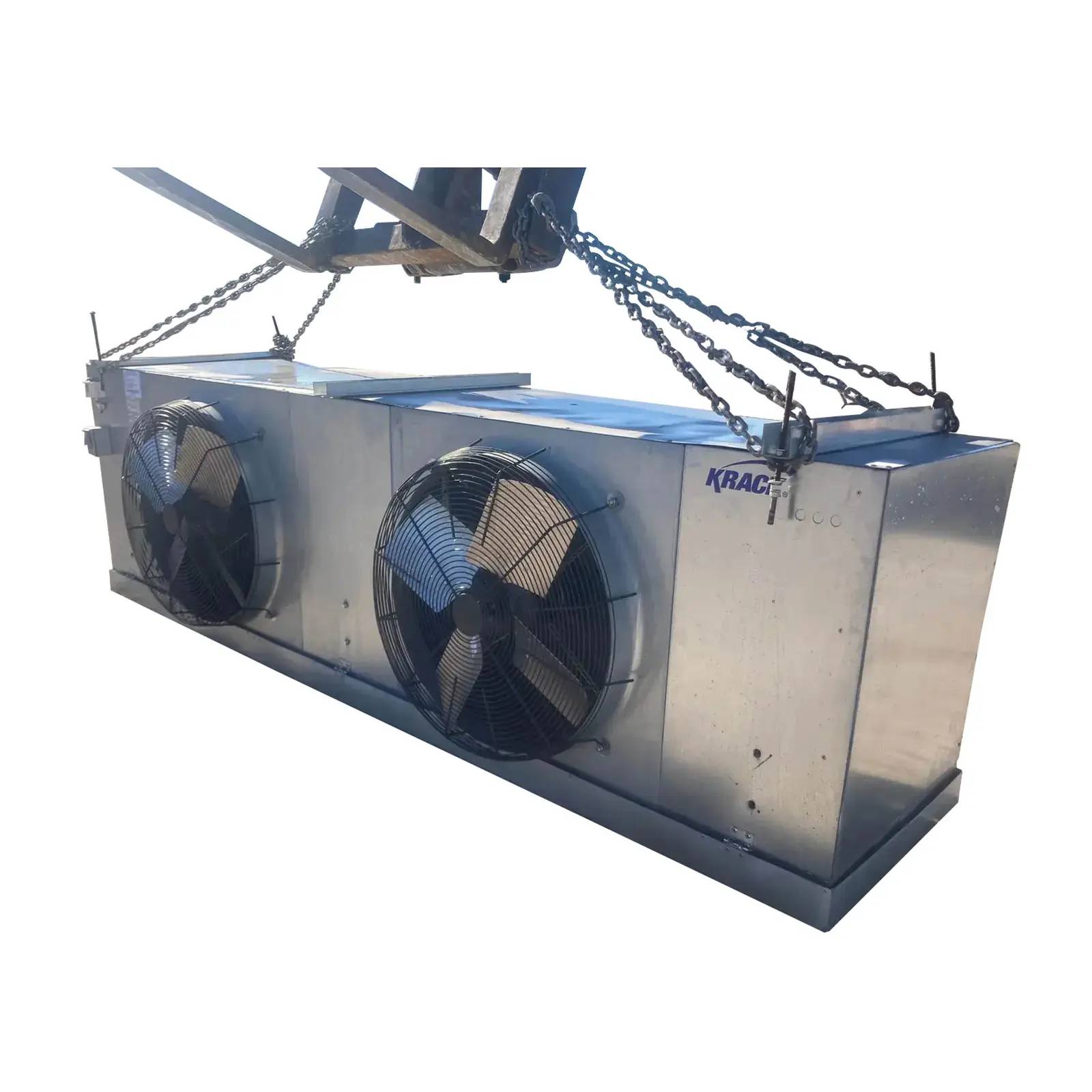 2 Fans, Krack #SM24E-989-CMM-T-ST-ST, Freon Evaporator Coil - 12 TR, 2 Fans, Low/Medium Temperature, 1 HP - Image 1