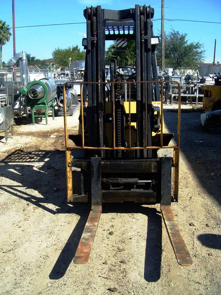 5000 lb. Hyster #H50XL, Propane Fork Truck, w/Side Shift, 15" load center, 6 deg back tilt - Image 7