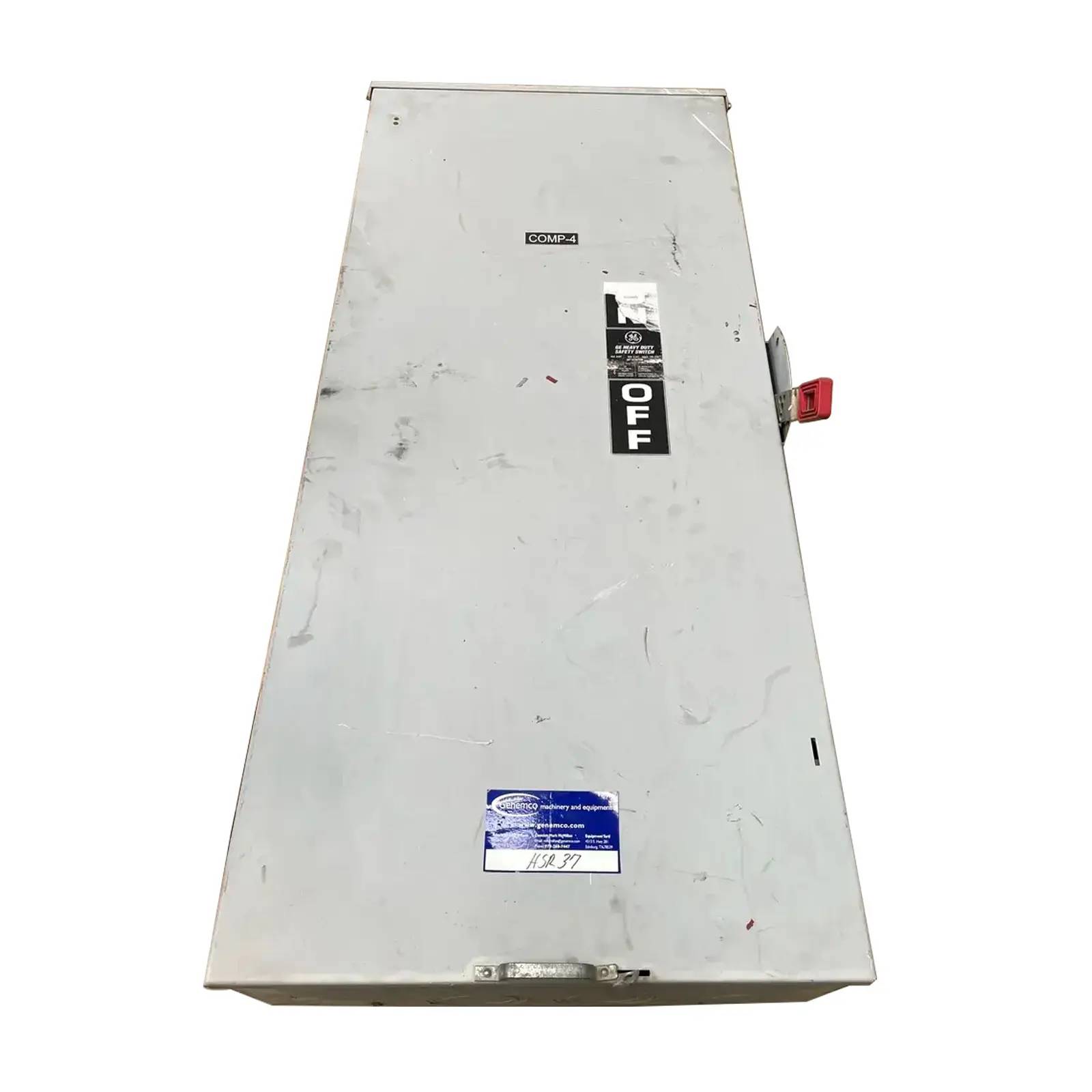 400 Amp. General Electric #TH3365R, Heavy Duty Safety Switch, 300 HP, 600 VAC, 250 VDC, 3 poles, 3 wires - Image 3