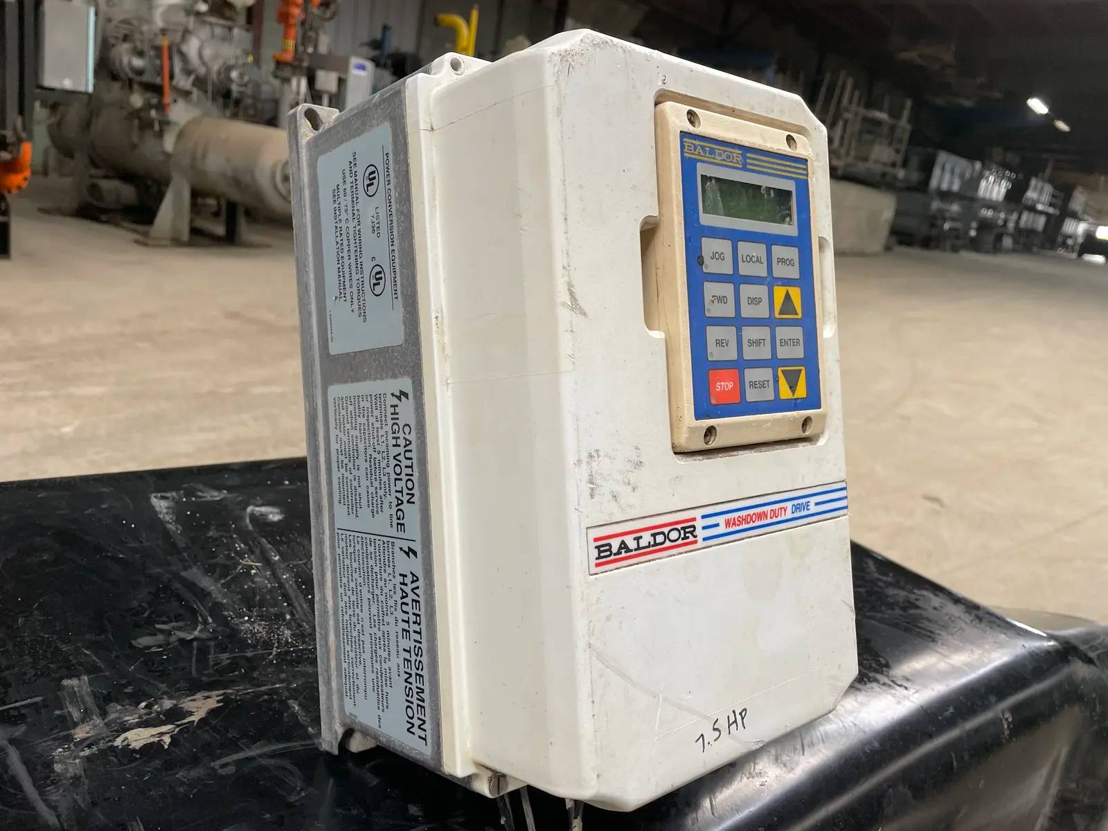 7.5 HP Baldor, ID15H407-W, Variable Frequency Drive, 460 Volts input/output - Image 4