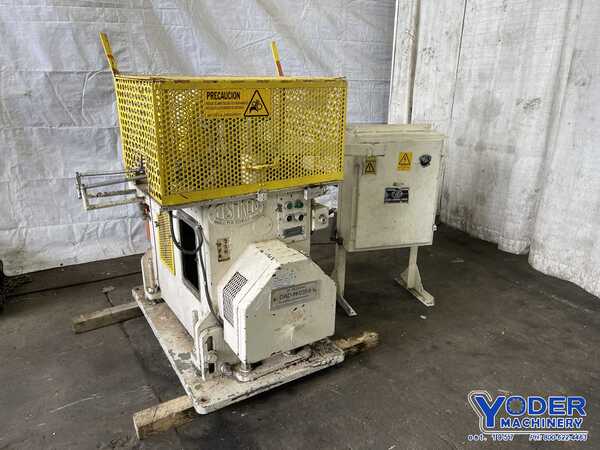 18 Ton, Tishken #CO-6-HWA, 2-post cut-off press, 1 -1/2" stroke, air clutch, 3 HP, #76595 - Image 1