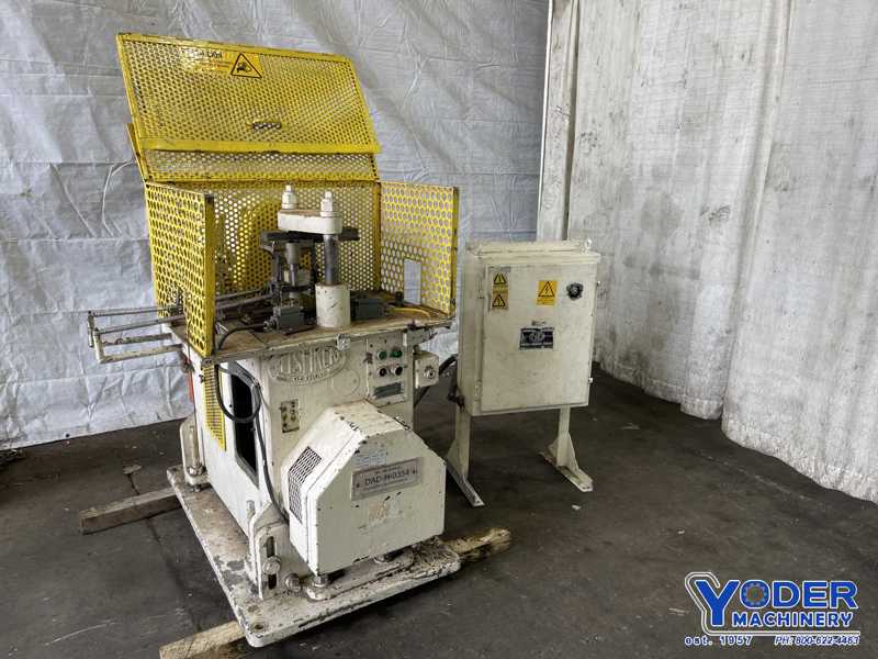 18 Ton, Tishken #CO-6-HWA, 2-post cut-off press, 1 -1/2" stroke, air clutch, 3 HP, #76595 - Image 8