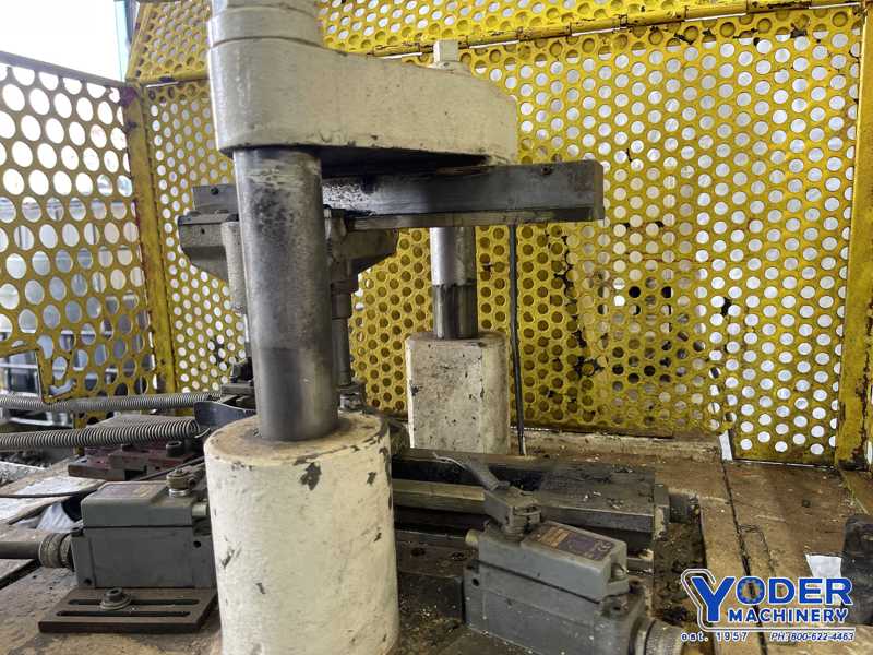 18 Ton, Tishken #CO-6-HWA, 2-post cut-off press, 1 -1/2" stroke, air clutch, 3 HP, #76595 - Image 9