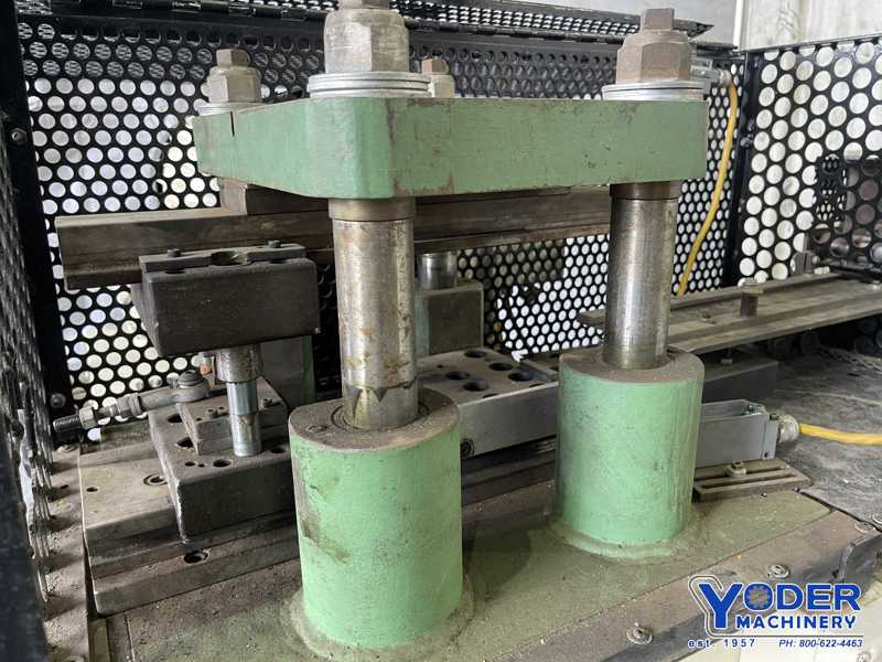 18 Ton, Tishken #CO-6-4, 4-post cut-off press, 1 -1/2" stroke, air clutch, 5 HP, #76601 - Image 8