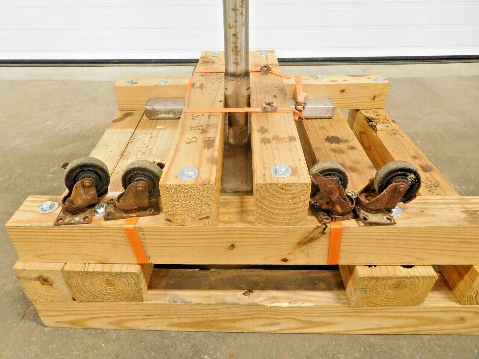 Lock #HDS, flow thru metal detector, 3" tube diameter, with casters - Image 9