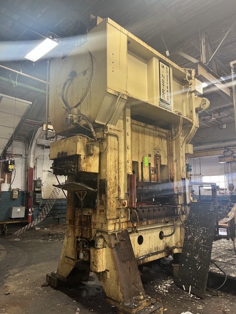 300 Ton, Minster Hevistamper #E3-300-54-36, straight side double crank press, 1.5" stroke, 22" Shut Height - Image 5