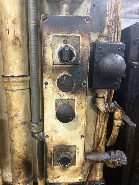 300 Ton, Minster Hevistamper #E3-300-54-36, straight side double crank press, 1.5" stroke, 22" Shut Height - Image 9