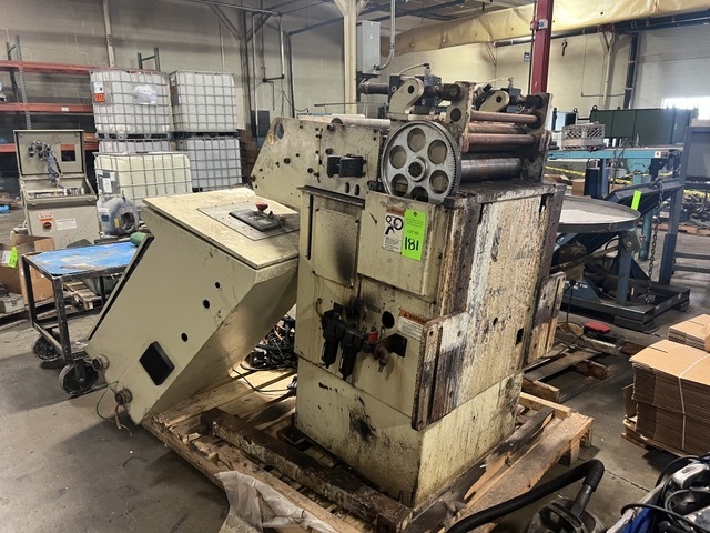 20" Minster #MEF4-20, cabinet mounted servo feeder, 480 V., 3-phase - Image 1