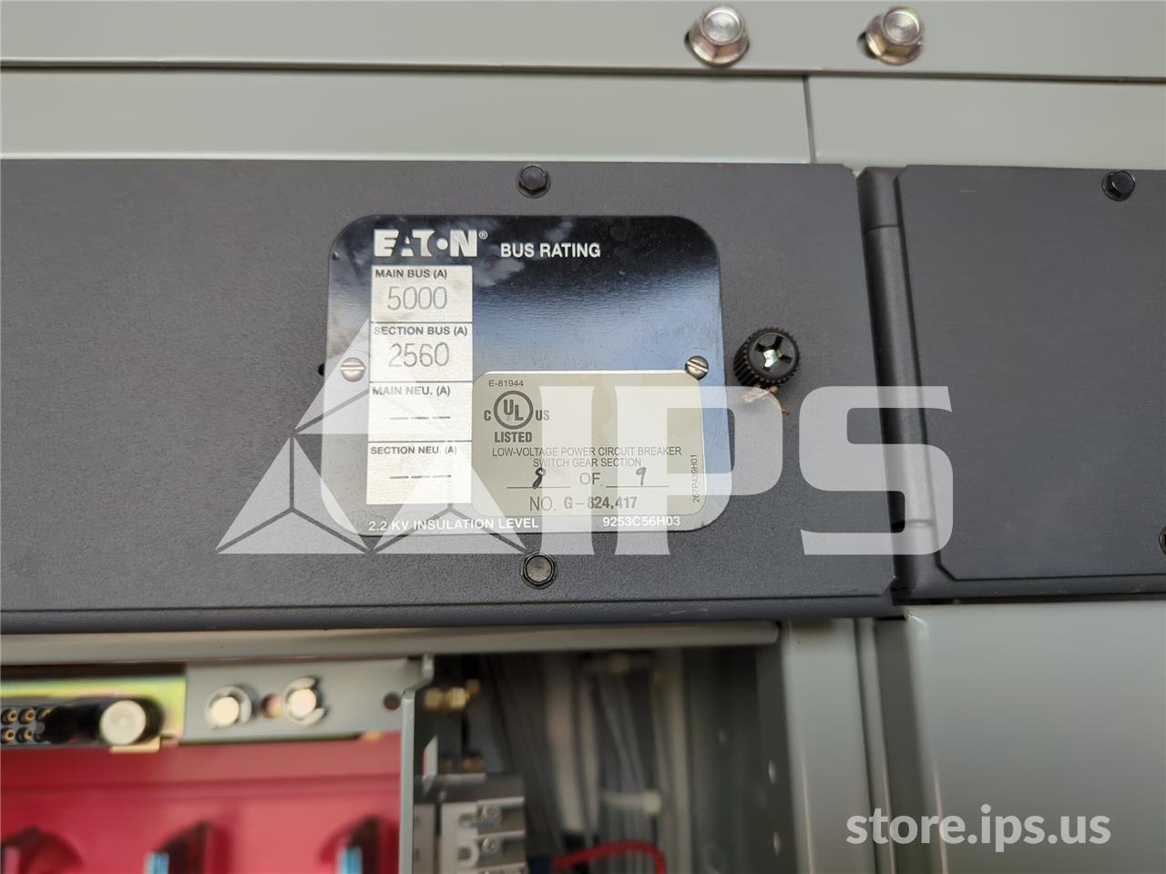 5000 Amps Ch Magnum Ds Indoor Switchgear 65k Amps (2) 1600 Amps Substructures - Image 3