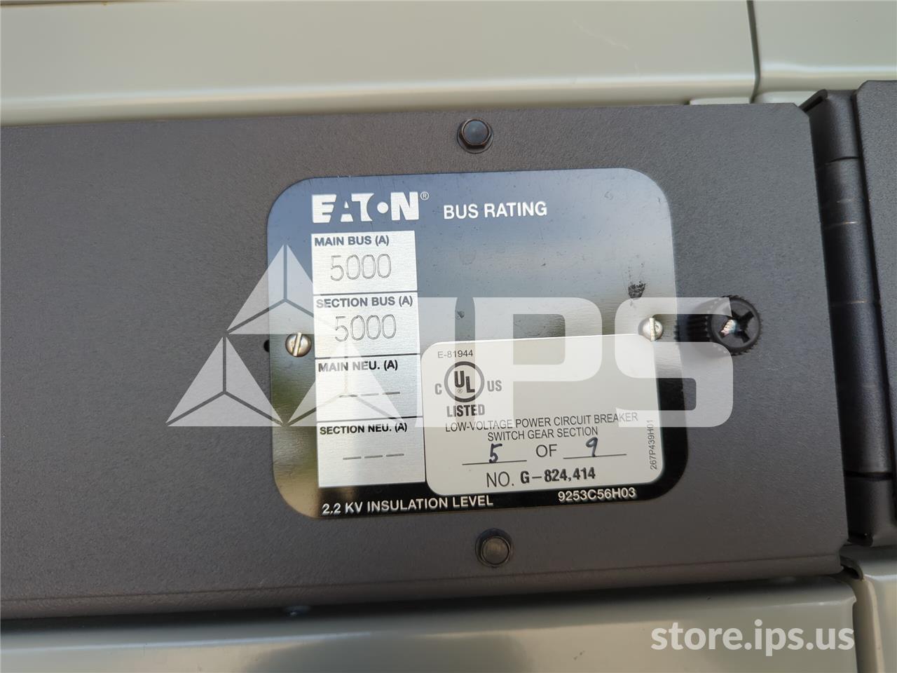 5000 Amps Ch Magnum Ds Indoor Switchgear 65k Amps (2) 2500 Amps Substructures - Image 3