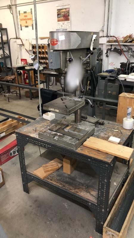Sprunger #NDP15, 15" bench top drill press, S/N B82687 - Image 7
