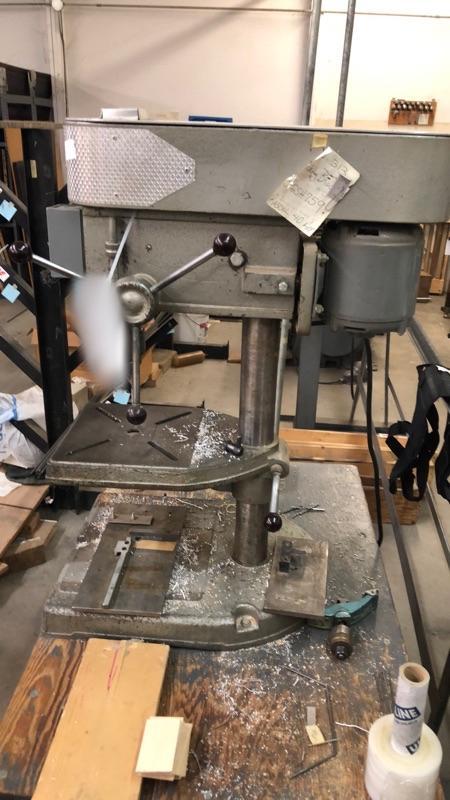 Sprunger #NDP15, 15" bench top drill press, S/N B82687 - Image 8