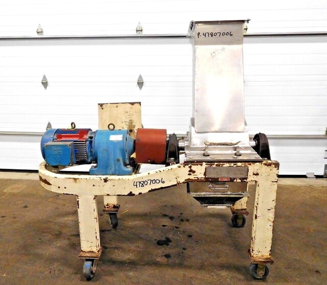Fitzpatrick #14Lx14D, Guiloriver, 7.5 HP, 11.31:1 ratio, 14" diameter x 14" width rotor w/ riving PINS, 16" x - Image 1
