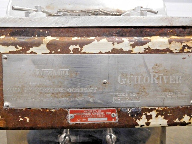 Fitzpatrick #14Lx14D, Guiloriver, 7.5 HP, 11.31:1 ratio, 14" diameter x 14" width rotor w/ riving PINS, 16" x - Image 8