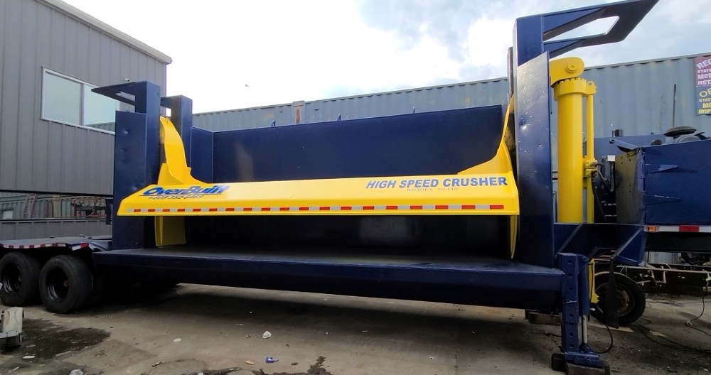 Overbuilt High Speed Car Crusher #HS10, 2172 hours for Sale 