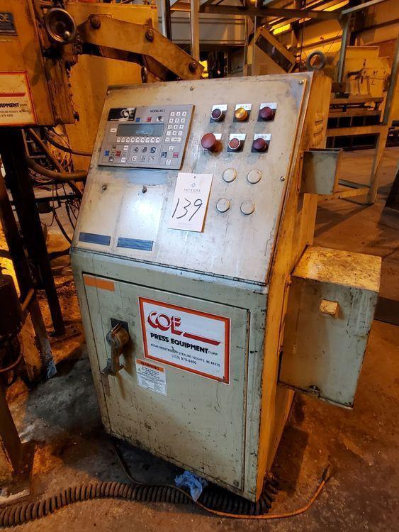 12" x .21" Coe Press Equipment, servo feeder, 3" diameter feed rolls - Image 3