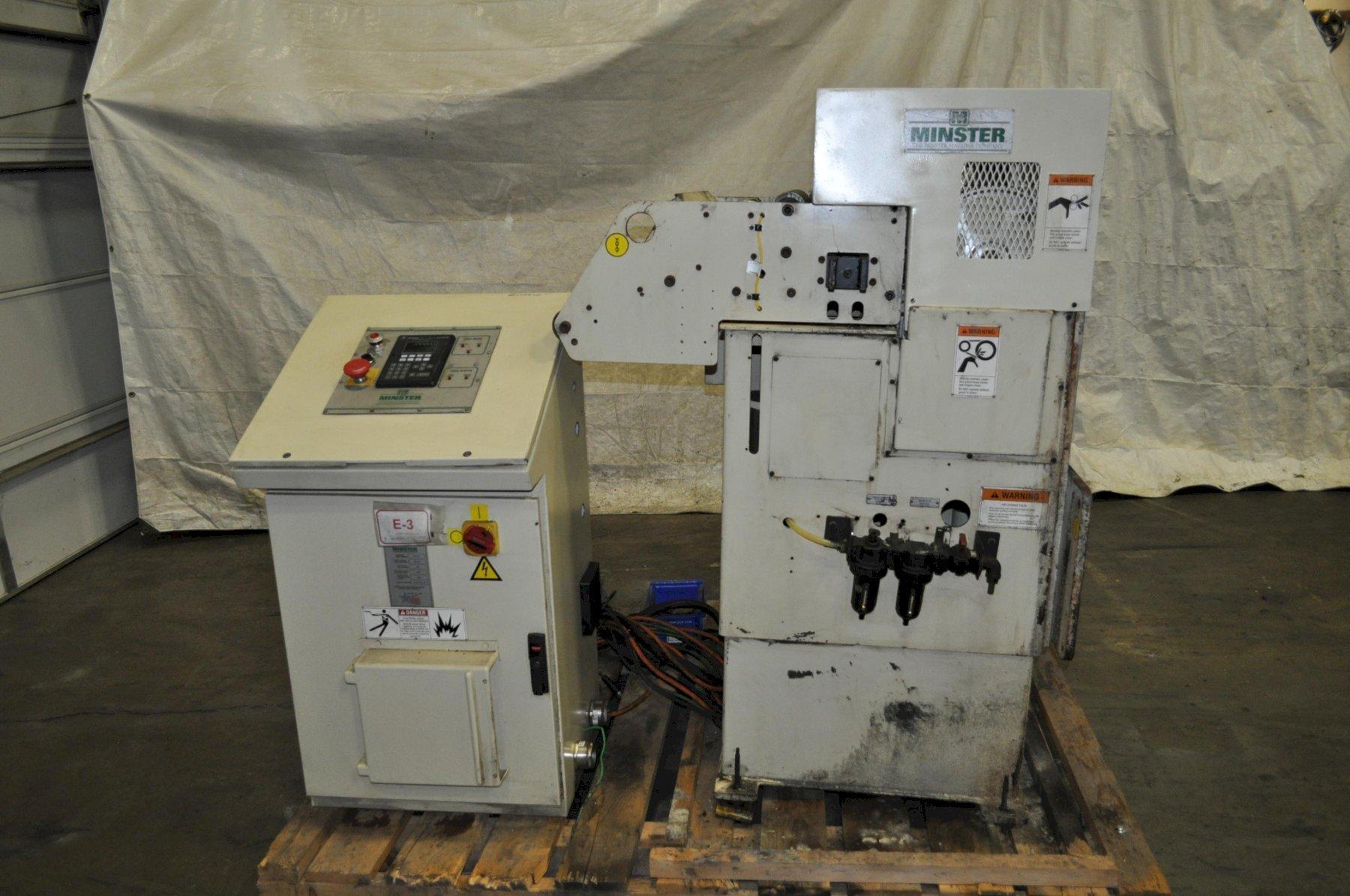 20" Minster #MEF4-20, cabinet mounted servo feeder, 480 V., 3-phase - Image 1