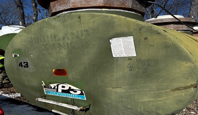 8000 gallon Underground storage tank, 22' L x 8' W - Image 1