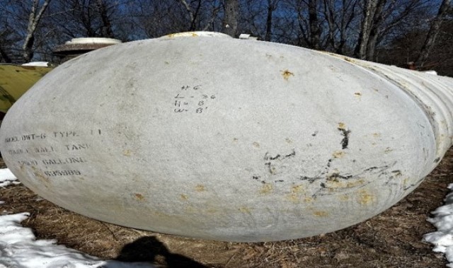 13500 gallon Underground storage tank, 36' L x 8' W x 8' H - Image 1