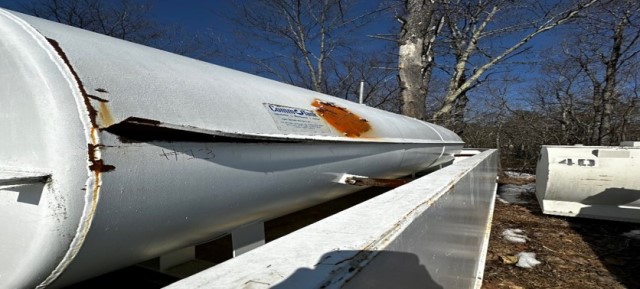 6000 gallon Above ground storage tank w/Dike, 16' L x 8' W x 8' H - Image 1