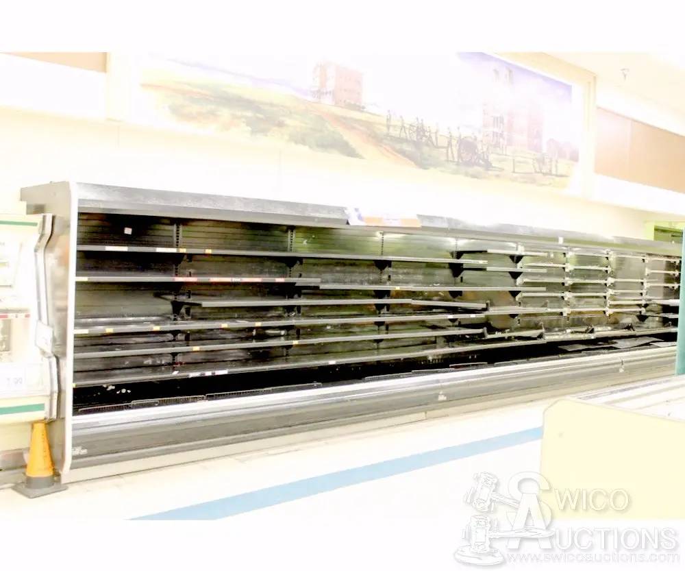 Grocery Deli Meat Display Cooler, Tyler, (3) 12' long sections 47" x 81", includes rooftop refrigerant system - Image 3
