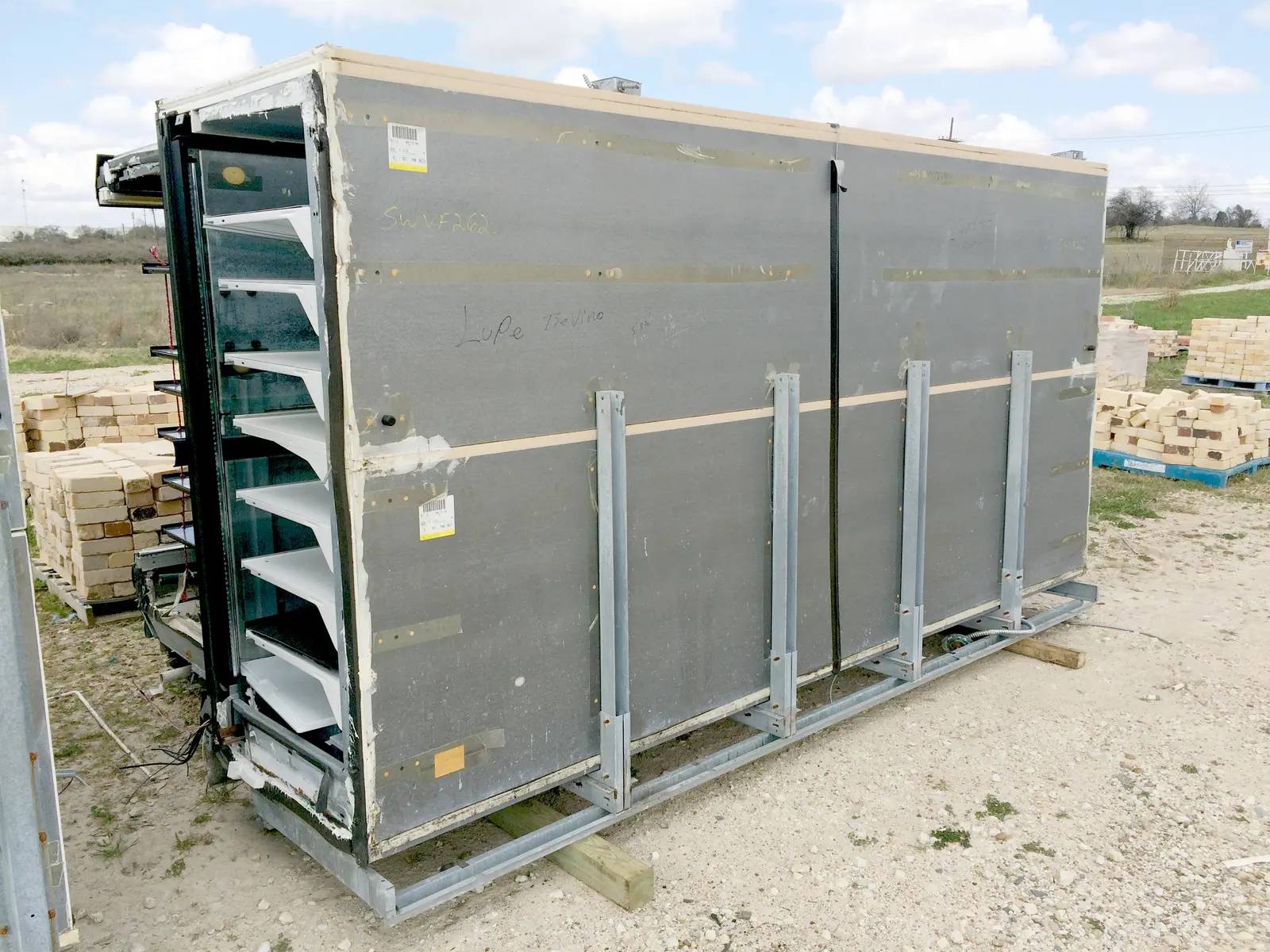 Grocery Display Freezer, Tyler, with 20 glass doors, Includes condensing unit w/compressor - Image 5
