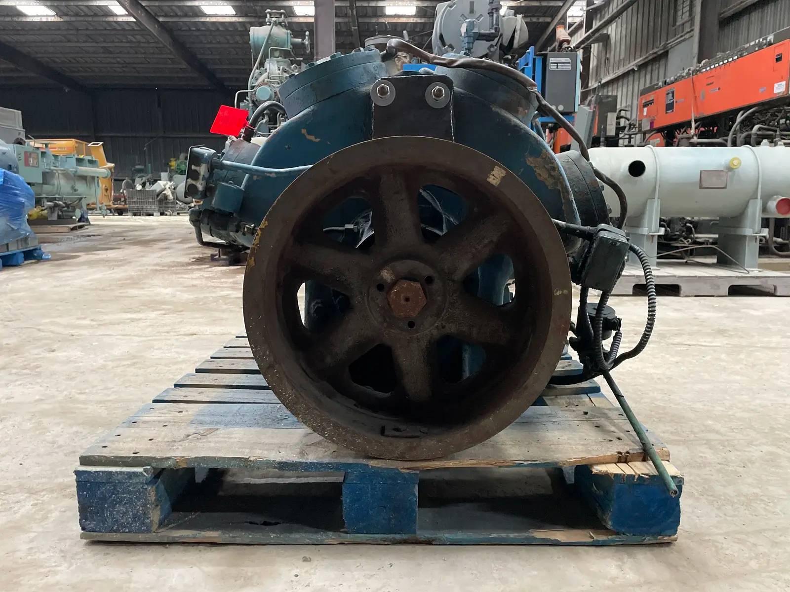 Vilter 448, 8-Cylinder Reciprocating Compressor, 1200 RPM, 309 PSIG, 93 Ton - Image 9
