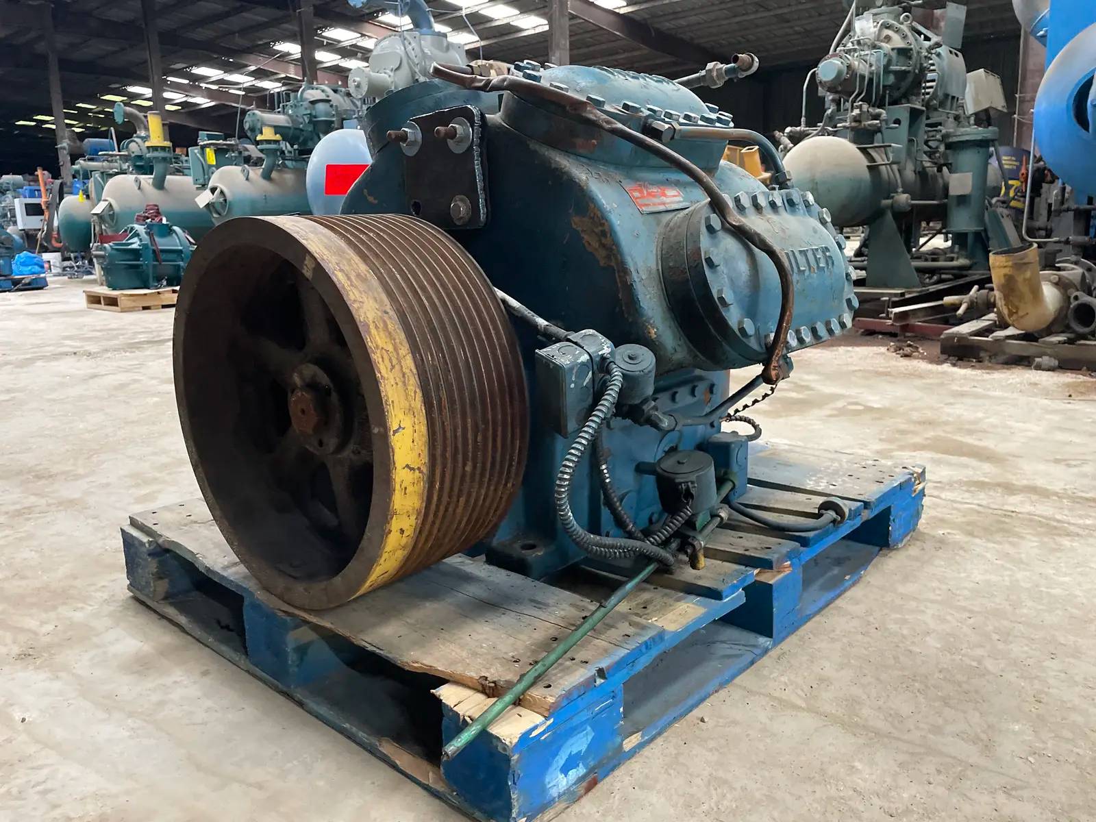 Vilter 448, 8-Cylinder Reciprocating Compressor, 1200 RPM, 309 PSIG, 93 Ton - Image 10