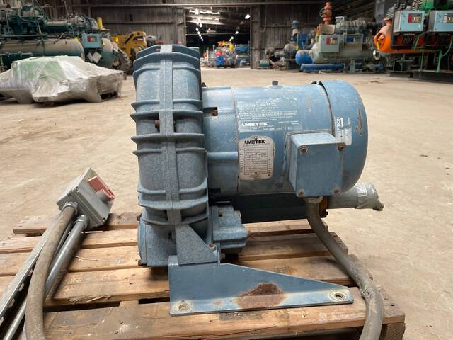 200 psi, Ametek #DR833, Regenerative Blower, 5 HP, 3450 RPM, 200 psi @ 40 deg. - Image 3