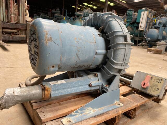 200 psi, Ametek #DR833, Regenerative Blower, 5 HP, 3450 RPM, 200 psi @ 40 deg. - Image 6