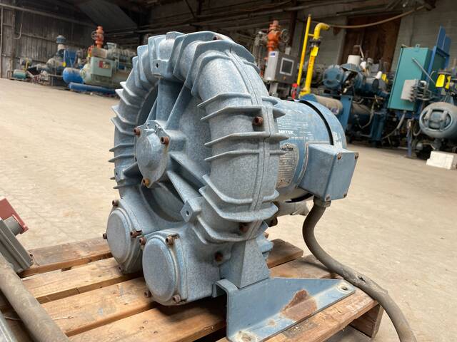 200 psi, Ametek #DR833, Regenerative Blower, 5 HP, 3450 RPM, 200 psi @ 40 deg. - Image 10