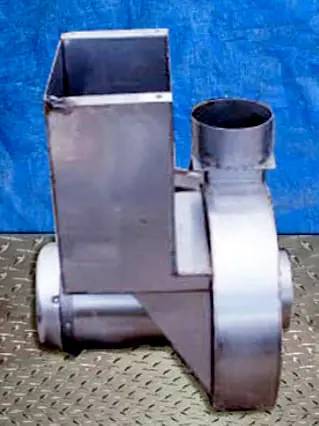 Breezemaker Fan Co. #RADBLWR-750-3450-3SS, Centrifugal Blower, 7.5 HP, 3525 RPM, 230/460 V - Image 3