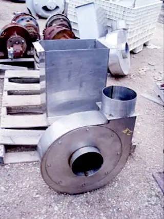 Breezemaker Fan Co. #RADBLWR-750-3450-3SS, Centrifugal Blower, 7.5 HP, 3525 RPM, 230/460 V - Image 4