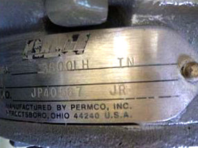 145 cfm, Permco, Inc. #3600-LH-IN, Blower/Vacuum Pump with Silencer, 5 HP, 3.5 psi, 1850 RPM, 3.5 BHP, 2.5" - Image 5