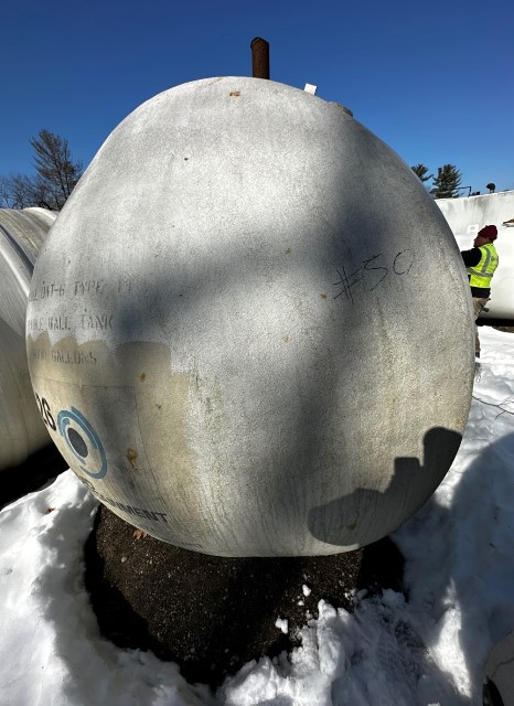7000 gallon Underground storage tank, 19' L x 8' W x 8' H - Image 1