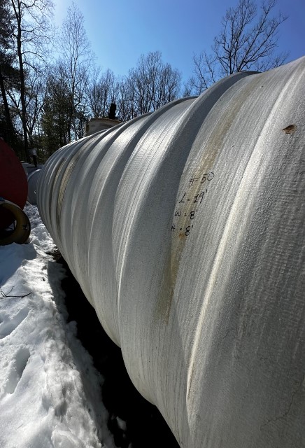 7000 gallon Underground storage tank, 19' L x 8' W x 8' H - Image 3