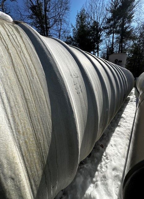 11200 gallon Underground storage tank, 30' L x 8' W x 8' H - Image 1