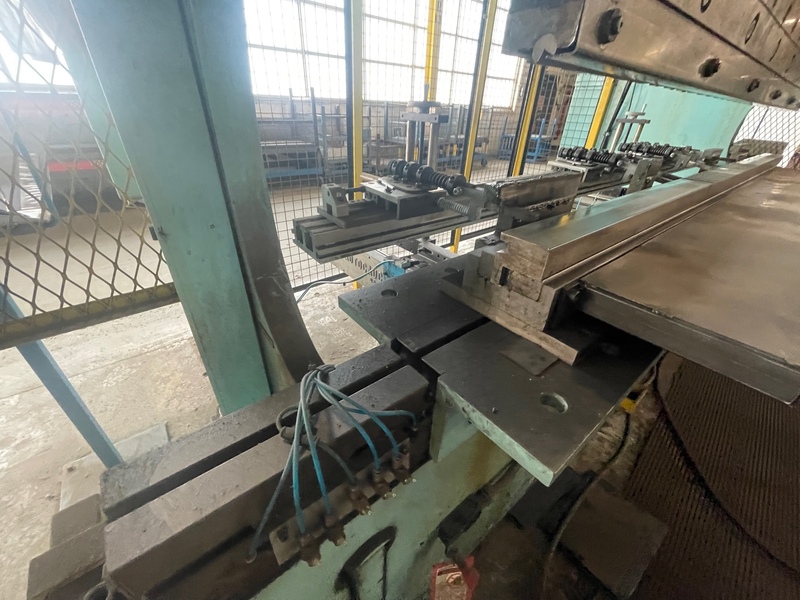 90 Ton, Cincinnati #90CBIIX8, hydraulic brake, 8' overall, 78" between housing, 8" stroke, 7" throat, 15" - Image 9