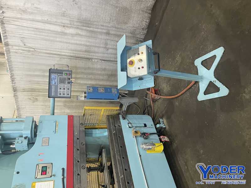 90 Ton, Cincinnati #90CBIIX6, hydraulic press brake, 8' overall, 78" between housing, 8" stroke, 15" open - Image 5