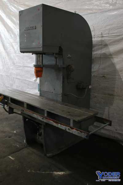 50 Ton, Hannifin #F500-41-SP, hydraulic C-frame press, 14" stroke, 16" open - Image 4