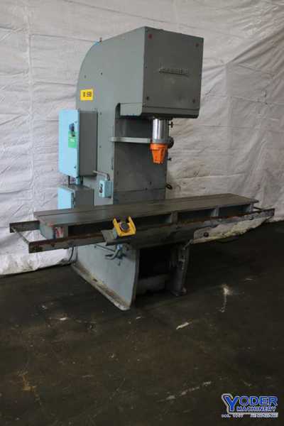 50 Ton, Hannifin #F500-41-SP, hydraulic C-frame press, 14" stroke, 16" open - Image 7