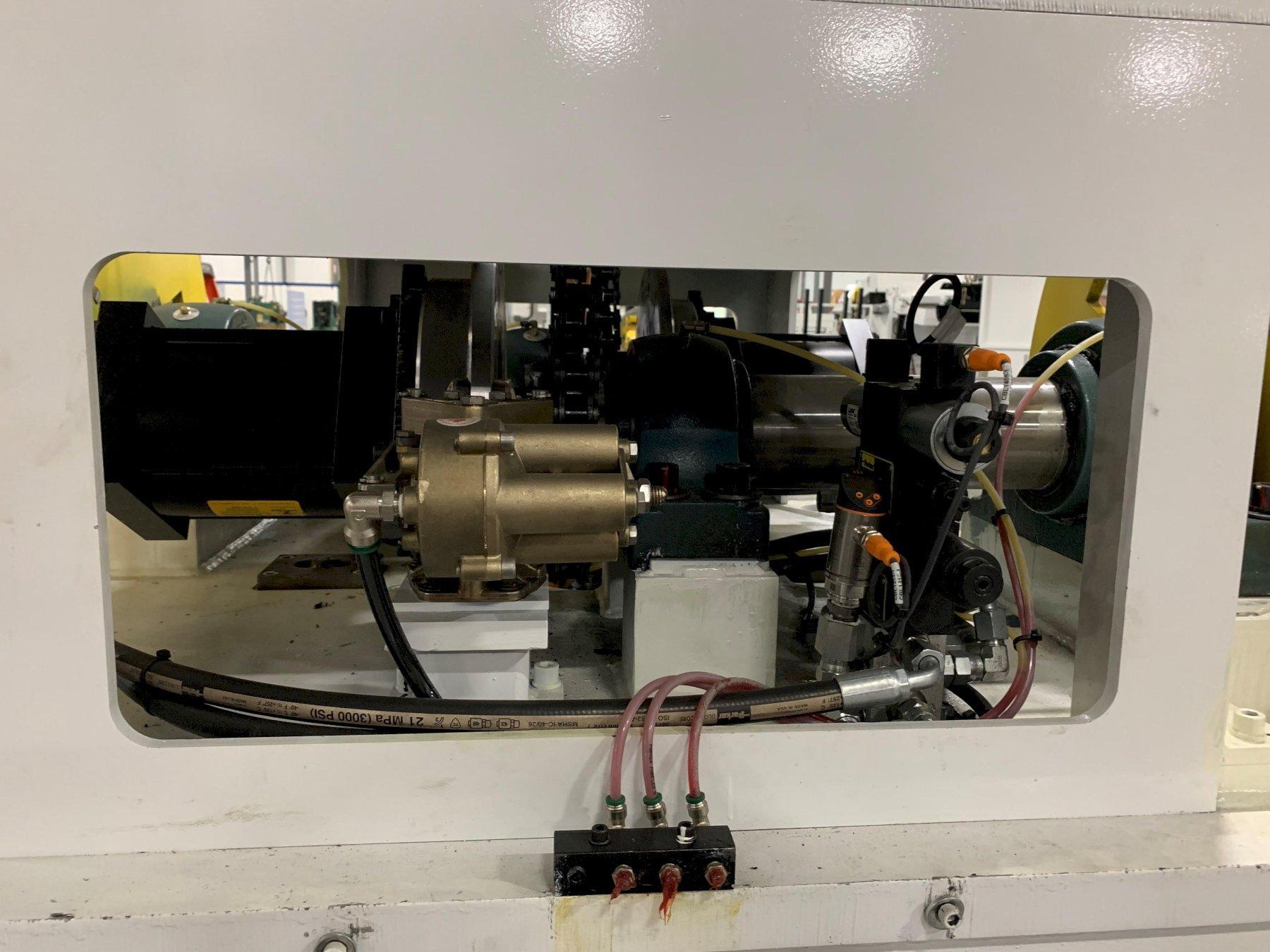 8000 lb. Nidec CHS #DER-8018-DR, double end motorized coil reel, 18" width, 60" outside dimensions, 16"-21" - Image 9