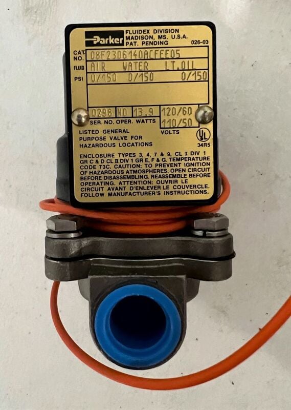 Parker #08F23O6140ACFEEC05, Valve - Image 1