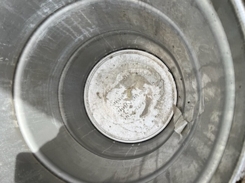 55 gallon Stainless Steel Drum, 22.5" diameter x 34" L, 2 qty. - Image 2