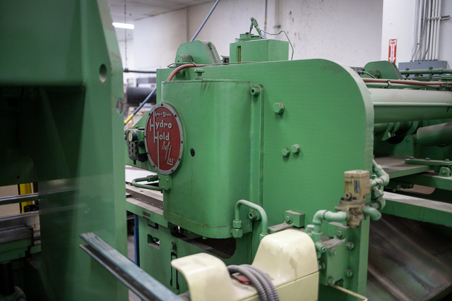 3/16" x 6' Lodge & Shipley #S-0306-AB, mechanical power squaring shear, front operated power back gauge w/ - Image 4